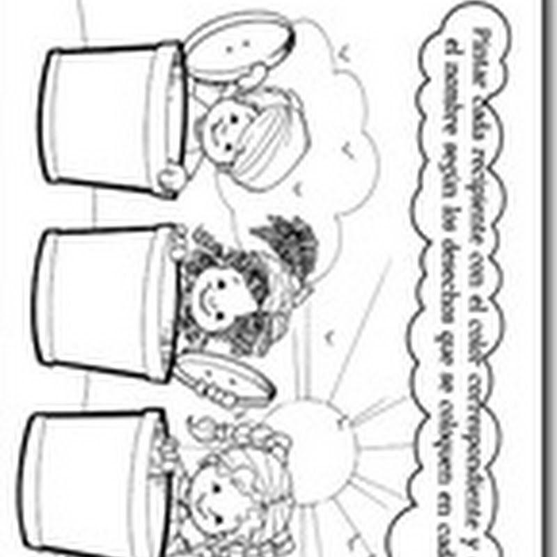 Dibujos del Medio Ambiente para colorear