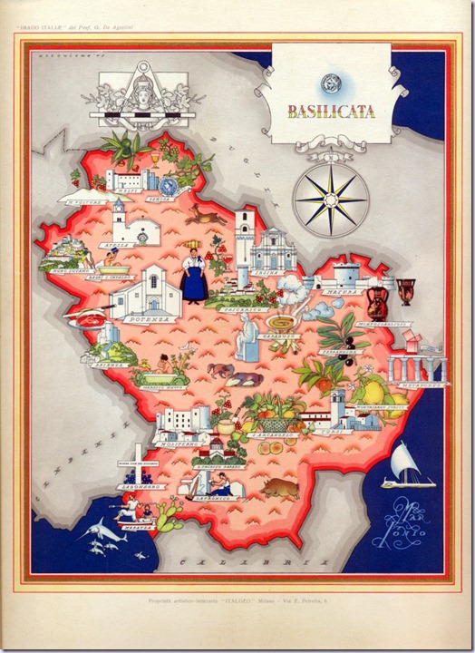 ITALIA del 1950 - Collezione -  Basilicata0004