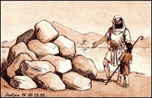 The 12 Stones in Gilgal