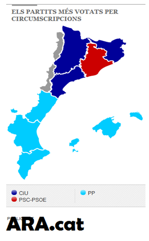 eleccions del 20M en país catalan