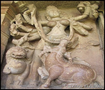 Carvings in Aihole