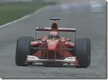 Rubens Barrichello al gran premio di Germania 2000