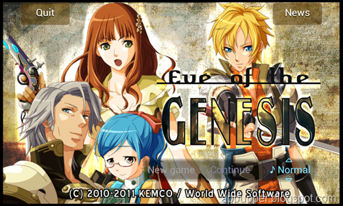 Free Download Eve of the Genesis HD V2.0.5 APK (English)