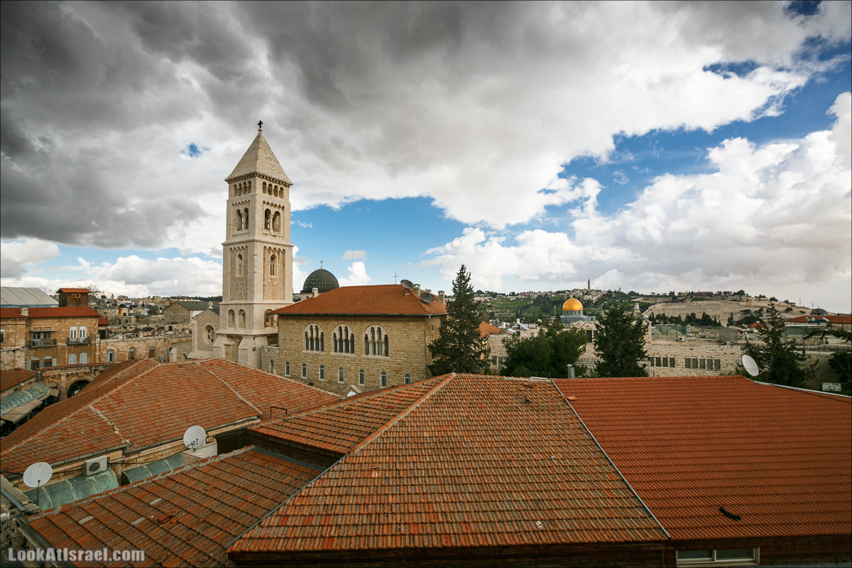 LookAtIsrael.com - Прогулка по крышам Иерусалима | Jerusalem roofs | על גגות ירושלים
