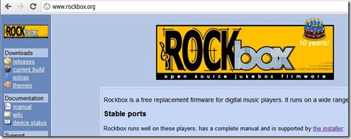 Rockbox install 00