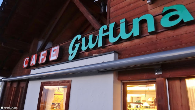 cafe guflina in Vaduz, Liechtenstein 