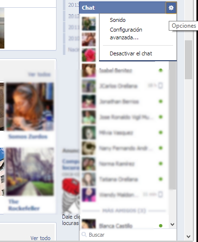 Ponerme desconectado de facebook