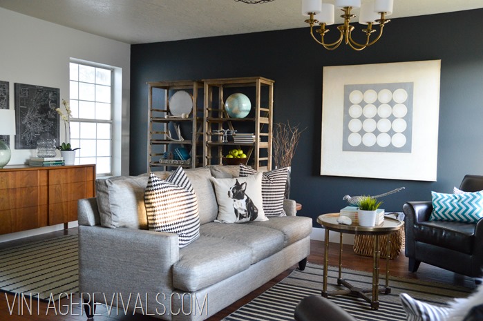 Living Room Makeover @ Vintage Revivals