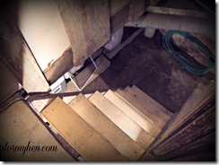 Scary Cellar stairs