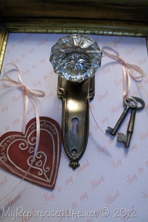 key to my heart valentine decor