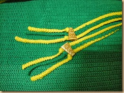 crochet green dress four