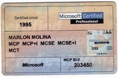Certificados de Microsoft
