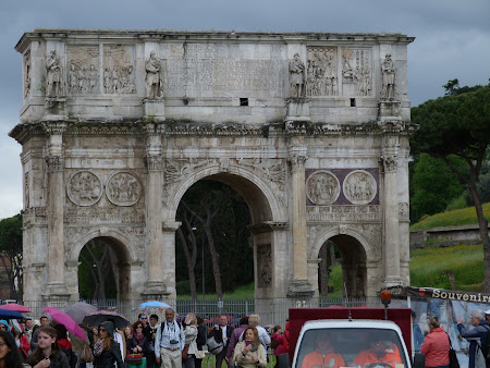 Obiective turistice Roma: Arcul lui Constantin
