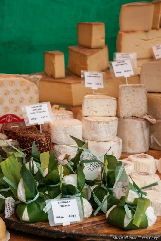 Zurich market cheese