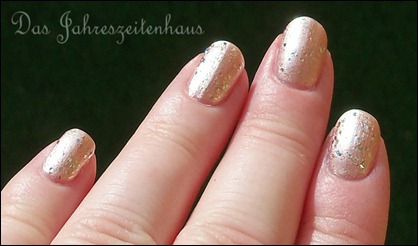 Silvester Nageldesign Champagner Nails 6