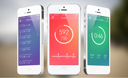 iPhone Every Day Activity Tracking App