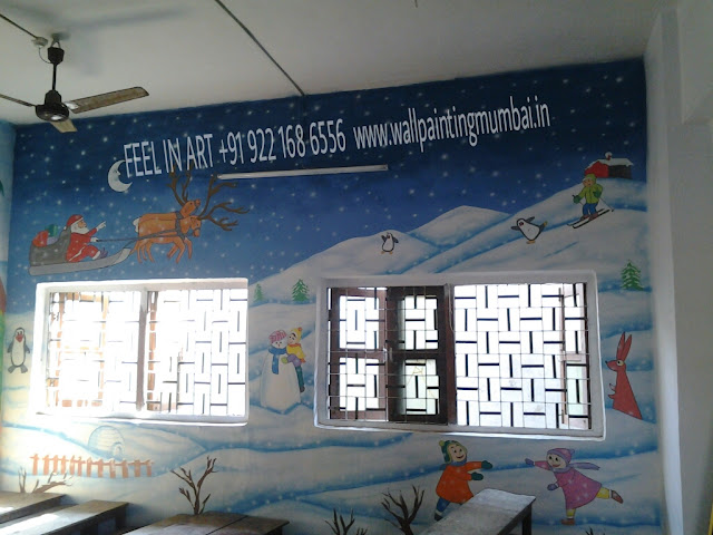 PLAY SCHOOL CLASSROOM WALL ART MUMBAI INDIA PLAY SCHOOL CLASSROOM WALL ART MUMBAI INDIA