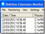 Scoprire quali file sono stati cancellati dal computer e quando - Deletion Extension Monitor