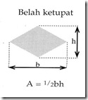 luas belah ketupat