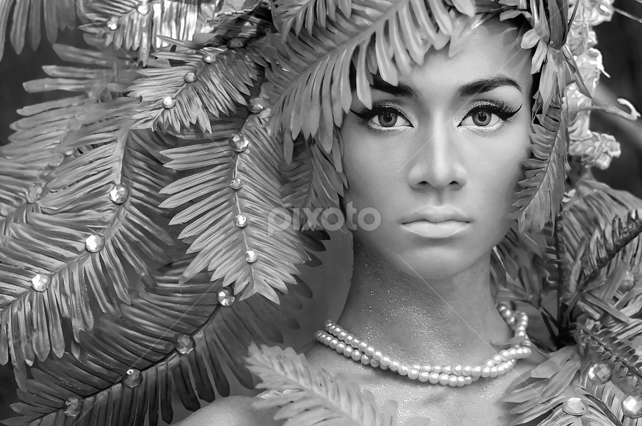 Jungle Queen by Amin Basyir Supatra - People Portraits of Women