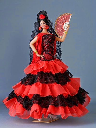 Muñecas Flamenca Marin