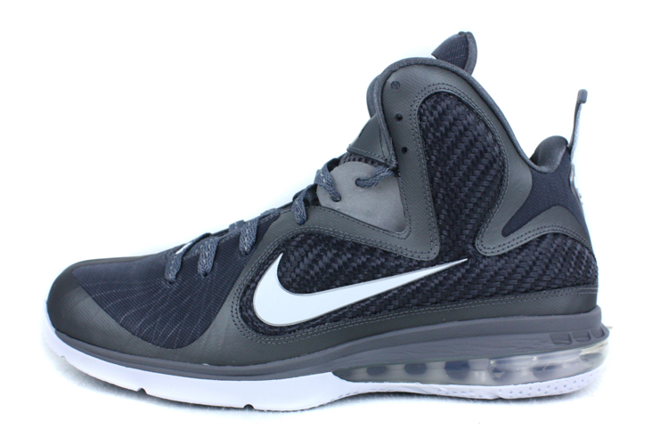 grey and black lebrons
