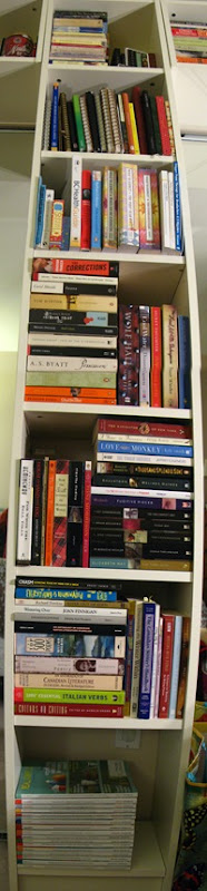 after vertical bookcase