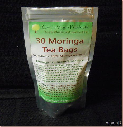 Green Virgin Products review moringa tea 