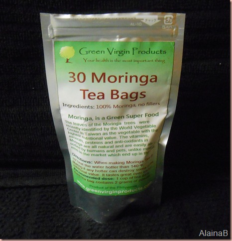 Green Virgin Products review moringa tea