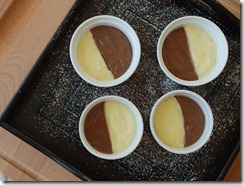 Nutella - custard Pudding