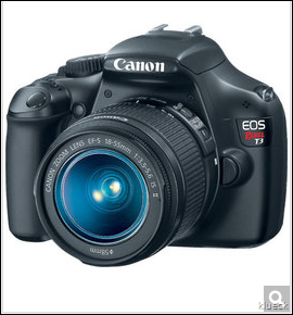 Canon EOS Rebel T3 Black SLR Digital Camera Kit W  18 55mm Lens  12.2 Megapixel   2.7  LCD   3.1x Optical Zoom   Optical   4272 X 2848 Image   PictBridge    Reviews   Prices   Yahoo  Shopping