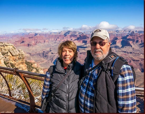 Ann and Roy at the Grand Canyon (1 of 1)