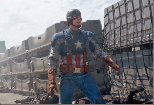 "Marvel's Captain America: The Winter Soldier"..Captain America/Steve Rogers (Chris Evans)..Ph: Zade Rosenthal..? 2014 Marvel.  All Rights Reserved.