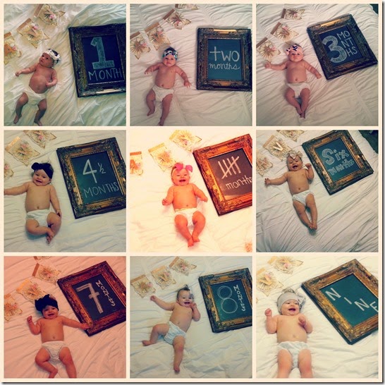 Navy 9 month collage