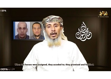 Al-Qaeda rivendica la strage di Parigi in un videomessaggio pubblicato su YouTube.