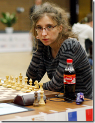 Marie Sebag of France in the QF!