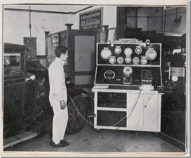 Arthur Harry Iverson Working as a Mechanic