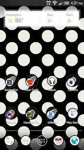 How to mod Polka Dot Black White Theme 1.1 mod apk for pc