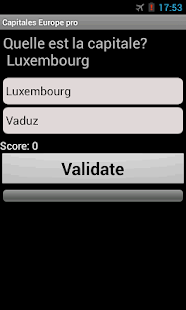Download Capitales Europe quizz PRO APK for Android