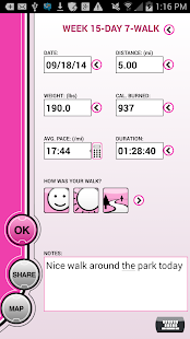 Susan G. Komen 3-Day 16-Week Screenshots 3