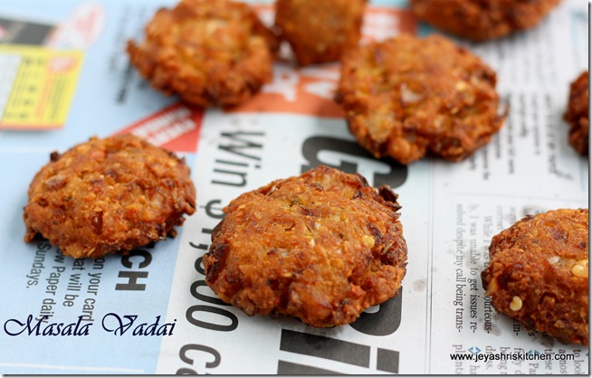 MASALA VADAI MASALA- VADAI