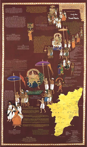 Crafts Maps of India - Tamil Nadu - N. Ramachandran — Google Arts & Culture