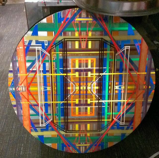 TAPED METAL CANVAS In the works,,, round metal canvas