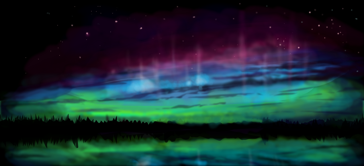 Aurora Borealis » drawings » SketchPort