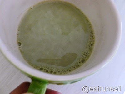 June 28 Green Tea Latte 002
