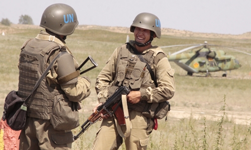 Международные миротворческие учения "Степной орел-2013"