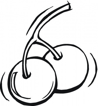 Plum Coloring Pages 6