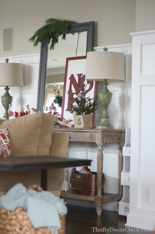 holiday home tour @thriftydecorchick