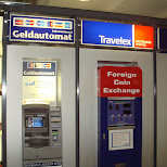 money tellers at frankfurt airport in Frankfurt, Germany 