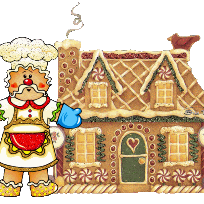 gifs y animaciones de Casas navideñas